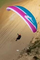 APCO Karisma II PM EN-A / DGAC beginner paraglider and paramotor wing view 6