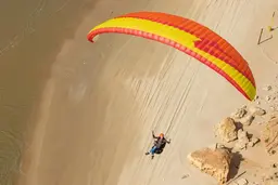 Apco Vista VI - MID EN-B paraglider in robustem Leichtbau view 4