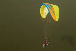 APCO Hybrid Paramotor stable beginner paramotor wing view 2