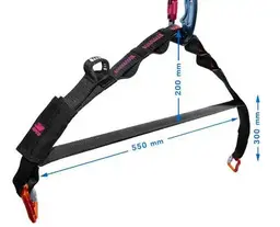 APCO paramotor tandem spreader bar