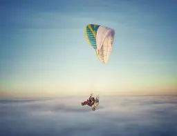 Apco Hybrid tandem paramotor glider - the simplest paramotor tandem view 5