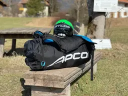 Apco Kitto - Super light paraglider recumbent harness view 3