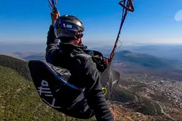 Apco Kitto - Super light paraglider recumbent harness view 5