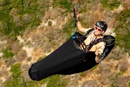 APCO Swift Zero - high comfort paraglider harness view 2
