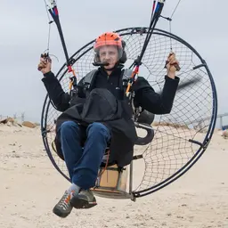 APCO Universal Paramotor Pod - Beinsack Ansicht 2