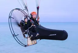 APCO Universal Paramotor Pod - Beinsack Ansicht 3