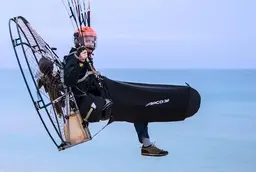 APCO Universal Paramotor Pod - Beinsack Ansicht 4