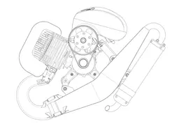 Vittorazi Moster 185 Factory-R MY25 - Motor unit for paramotor view 2