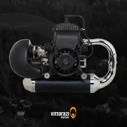 Vittorazi Atom 80 MY25 - Motor unit for paramotor view 4