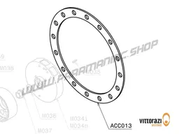 Vittorazi Moster 185 MY20 - ACC013 - Inox plate to rotate the starter