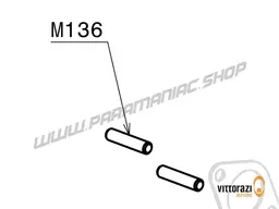 Vittorazi Moster 185 MY25 - M136 - Exhaust grub screw Ø 8 x 38 mm (set of 2)