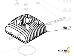 Vittorazi Moster 185 MY25 - M017 - Cylinder head and O-ring