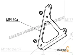 Vittorazi Moster 185 Silent MY25 - MP150a - Exhaust support plate
