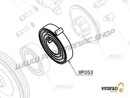 Vittorazi Moster 185 Factory MY25 - MP053 - Lightweight start spring with mounted mounting strap