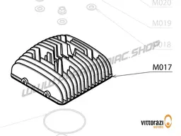 Vittorazi Moster 185 Plus MY25 - M017 - Cylinder head and O-ring