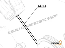 Vittorazi Moster 185 Plus MY25 - M043 - Starter rope 2.20 metres