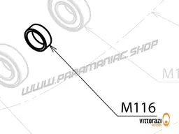Vittorazi Moster 185 Plus MY25 - M116 - Steel bearing spacer