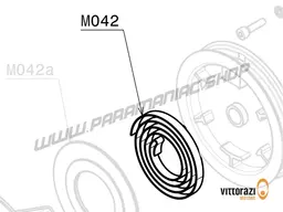 Vittorazi Moster 185 MY20 - M042 - Return spring