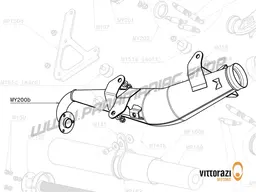 Vittorazi Moster 185 Plus MY20 - MY200b - Exhaust black (tailpipe)