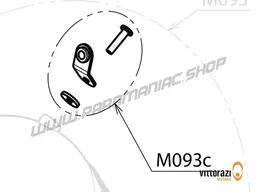 Vittorazi Moster 185 Silent MY25 - M093c - Kit fixing plate