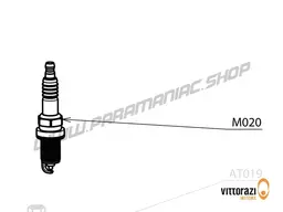 Vittorazi Atom 80 MY25 - M020 - Ignition plug NGK BR9ES