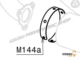 Vittorazi Moster 185 MY25 - M144a - Finishing tie for silencer (set of 2)