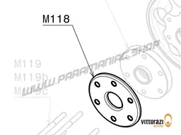 Vittorazi Moster 185 MY25 - M118 - Flange propeller, orange