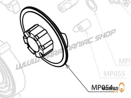Vittorazi Moster 185 Plus MY25 - MP054 - Plastic hook housing