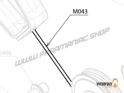 Vittorazi Moster 185 Silent MY25 - M043 - Starter rope 2, 20 meters