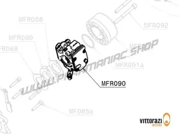 Vittorazi Moster 185 Factory MY25 - MFR090 - Carburettor Walbro for Moster185 Factory-R (internal pulse circuit) MY25