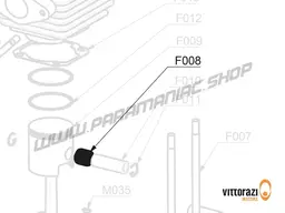 Vittorazi Fly 100 Evo2 MY22 - F008 - Piston roller bearing