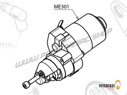 Vittorazi Moster 185 Plus MY25 - ME301 - Electric starter, 14 teeth customised Vittorazi