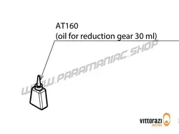 Vittorazi Atom 80 MY25 - AT160 - Oil for gearbox gear 30 ml