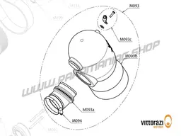 Vittorazi Moster 185 Plus MY22 - M093 - Complete air box silencer