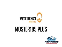 Vittorazi Moster 185 Plus MY25 - MY142 - Auspuff Flansch (4 Federn) mit montiert Buchse 40/50 hours und Federn