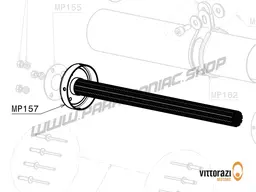 Vittorazi Moster 185 Plus MY25 - MP157a - Internal silencer structure 350 mm MY25
