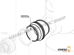 Vittorazi Fly 100 Evo2 MY25 - M093a - Air box rubber manifold without integrated sponge