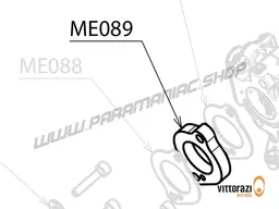Vittorazi Moster 185 Plus MY25 - ME089 - Bakelite gasket for WB carburettor (internal pulse circuit)