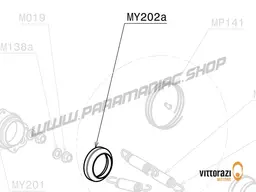 Vittorazi Moster 185 Plus MY20 - MY202a - Bronze bushing 40/50 hours