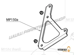 Vittorazi Moster 185 Plus MY25 - MP150a - Exhaust bracket plate