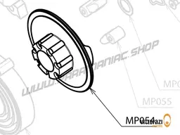 Vittorazi Moster 185 Silent MY25 - MP054 - Plastic hook housing