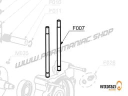 Vittorazi Fly 100 Evo2 MY22 - F007 - Cylinder grub screw 8 x 135 mm (set of 4)