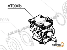 Vittorazi Atom 80 MY25 - AT090b - Carburettor Walbro WB for Atom80 MY25