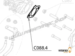 Vittorazi Cosmos 300 MY25 - C088.4 - Carburettor gasket (external pulse circuit) (set of 4)