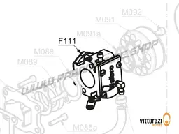Vittorazi Fly 100 Evo2 MY22 - F111 - Carburettor Walbro for Fly100 (External pulse circuit)