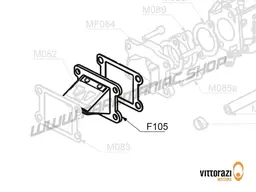 Vittorazi Fly 100 Evo2 MY22 - F105 - Diaphragm valve complete with seals (external pulse circuit)