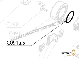 Vittorazi Cosmos 300 MY25 - C091a.5 - O-ring viton Ø 40 x 1.5 mm (set of 5)