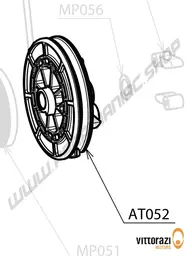 Vittorazi Atom 80 MY25 - AT052 - Plastic pulley and rope