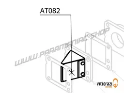 Vittorazi Atom 80 MY25 - AT082 - Diaphragm valve tab (set of 2)