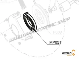 Vittorazi Fly 100 Evo2 MY25 - MP051 - Return spring